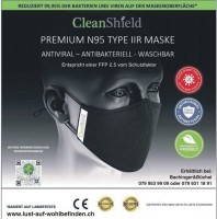 CleanShield Typ IIR Gesichtsmaske (entspricht einer FFP 2.5 vom Schutzfaktor)